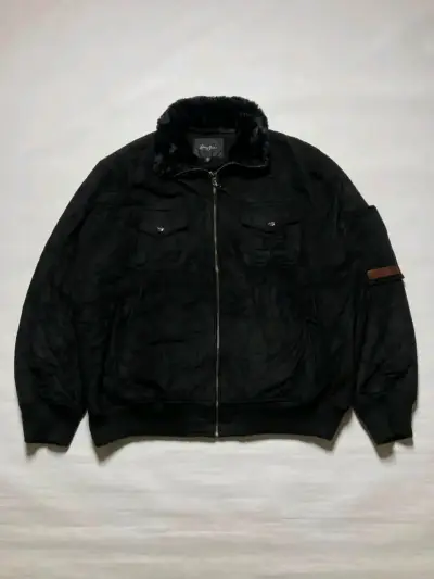 Chaqueta Sean John tipo gamuza y terciopelo - miniatura 1