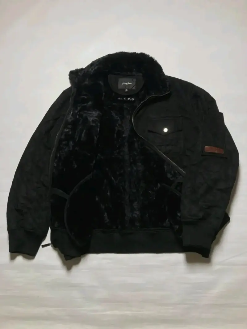 Chaqueta Sean John tipo gamuza y terciopelo - 2