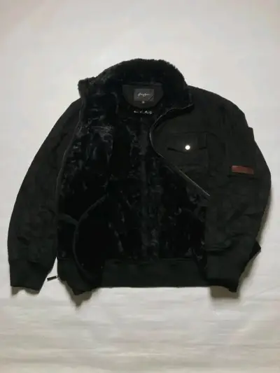 Chaqueta Sean John tipo gamuza y terciopelo - miniatura 2