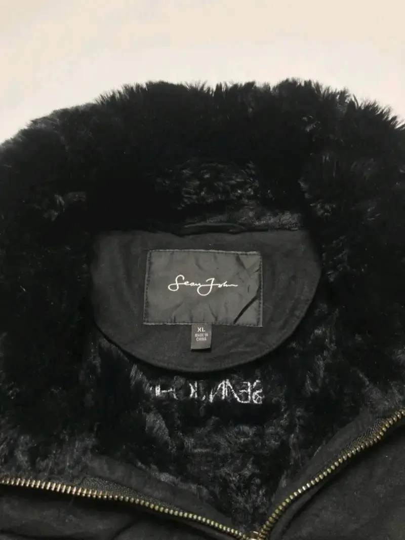 Chaqueta Sean John tipo gamuza y terciopelo - 3