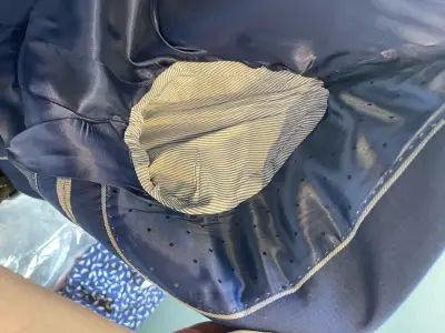Traje azul para hombre - miniatura 4