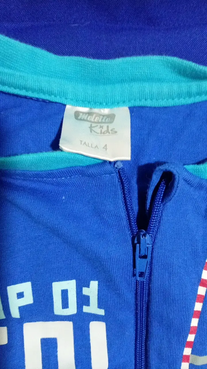 Pijama enterizo azul para niño con diseño de videojuegos - 2