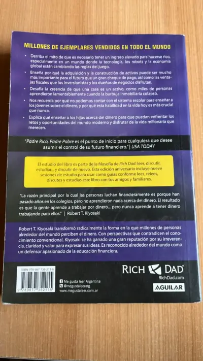 Libro 'Padre Rico, Padre Pobre' de Robert Kiyosaki - miniatura 2