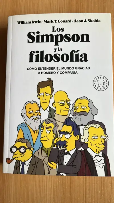 Libro 'Los Simpson y la Filosofía' en buen estado - miniatura 1