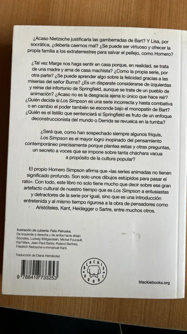 Libro 'Los Simpson y la Filosofía' en buen estado - 2