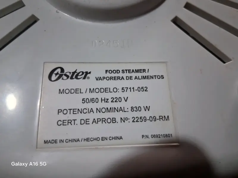 Vaporera Oster con temporizador ajustable - 2