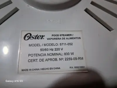 Vaporera Oster con temporizador ajustable - miniatura 2