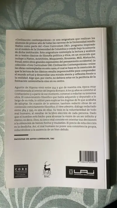 Libro 'El libre albedrío' de Agustín de Hipona - miniatura 2