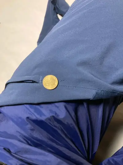 Chaqueta Adidas azul petroleo - miniatura 4