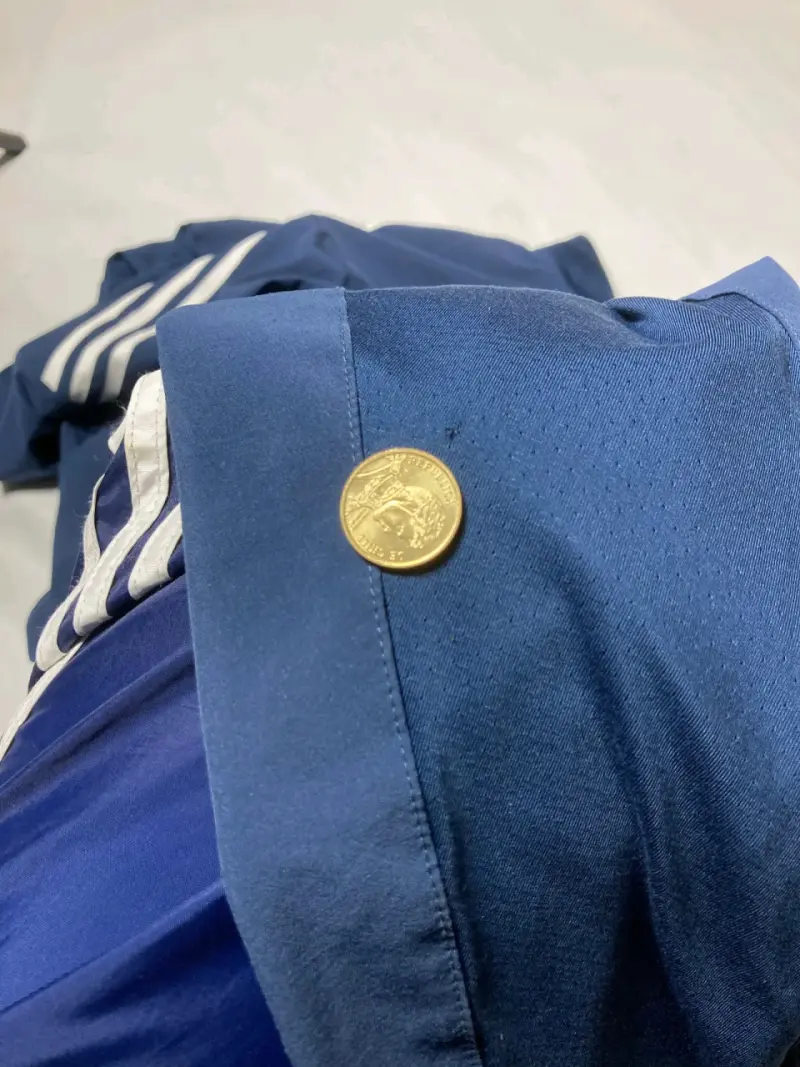 Chaqueta Adidas azul petroleo - 5