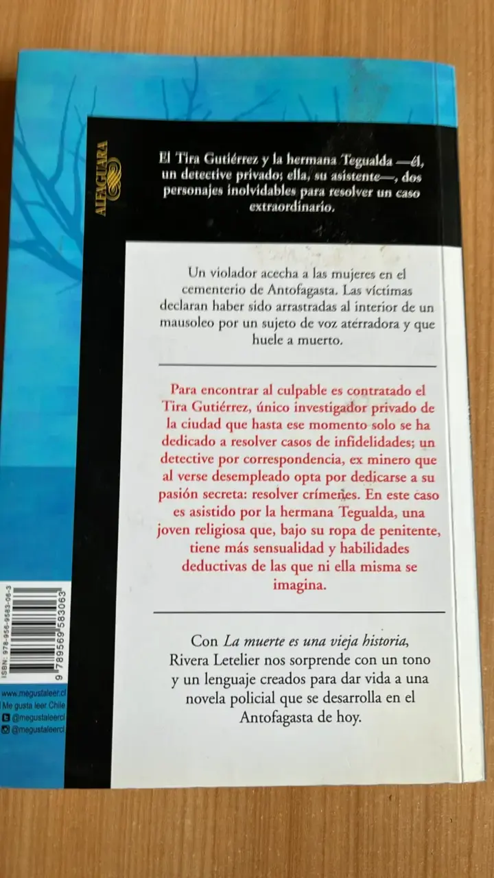Libro 'La muerte es una vieja historia' de Hernán Rivera Letelier - 2