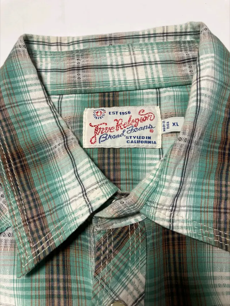Camisa True Religion Tartán - 2