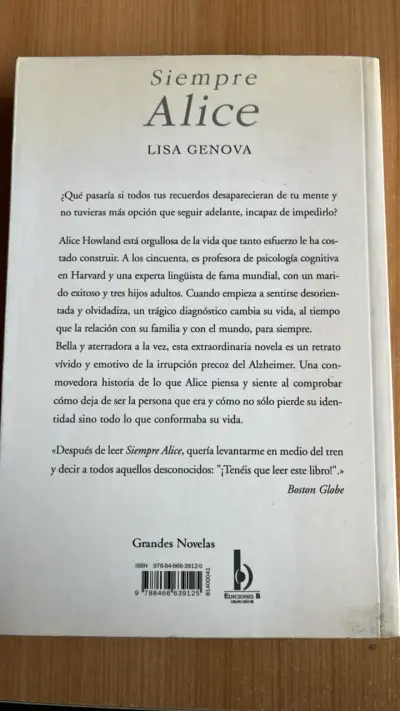 Libro Siempre Alice de Lisa Genova - miniatura 2