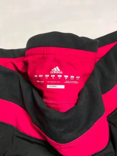 Falda con short adidas color negro y fucsia - miniatura 3