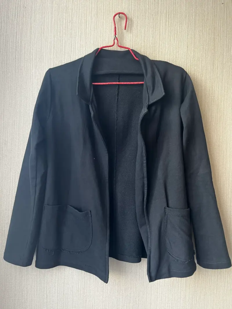 Blazer negro casual para mujer