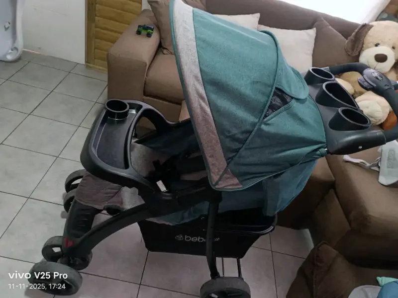 Coche de bebé Bebesit plegable con bandeja - 2