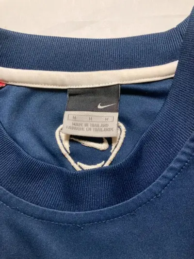 Polera Nike tiempo azul y rojo - miniatura 2