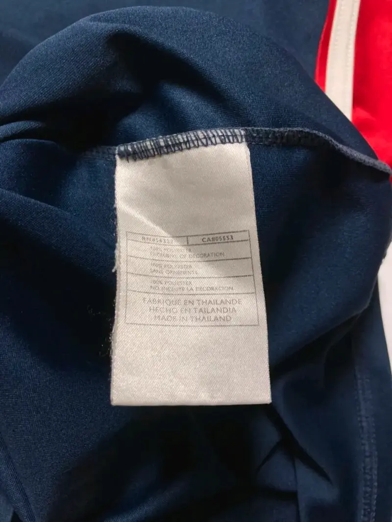 Polera Nike tiempo azul y rojo - 4