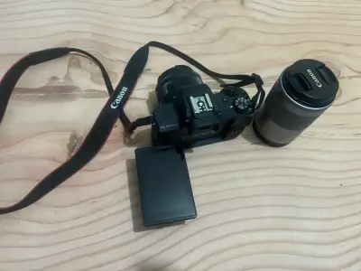 Canon EOS M50 Mark II + 2 Objetivos + accesorios - miniatura 3