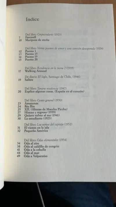 Libro Poemas para Recordar de Pablo Neruda - miniatura 2