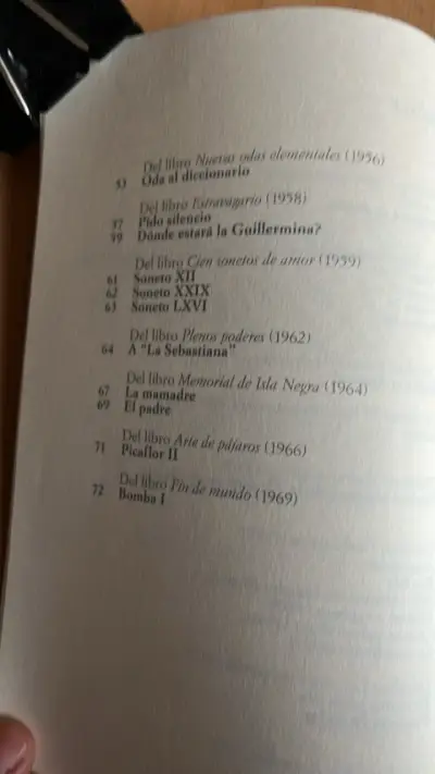 Libro Poemas para Recordar de Pablo Neruda - miniatura 3