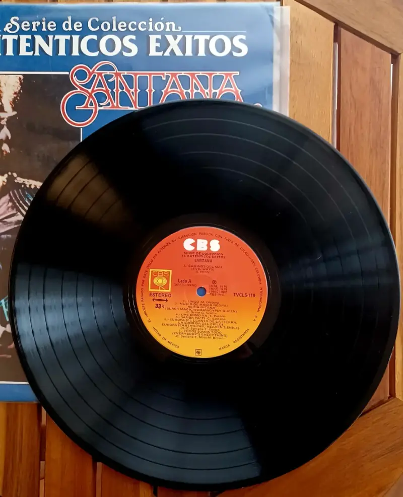 Vinilo Santana 15 Auténticos Éxitos Serie de Colección - 6