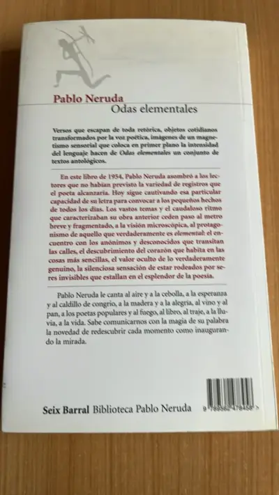 Libro 'Odas Elementales' de Pablo Neruda - miniatura 2