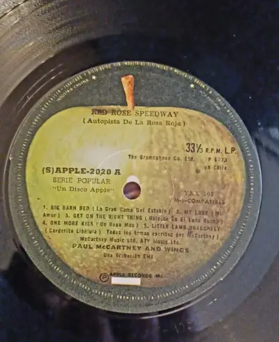 Vinilo Red Rose Speedway de Paul McCartney - miniatura 5