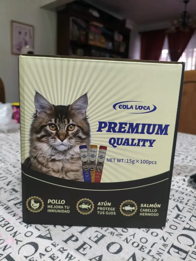 Snacks cremosos para gatos - 2