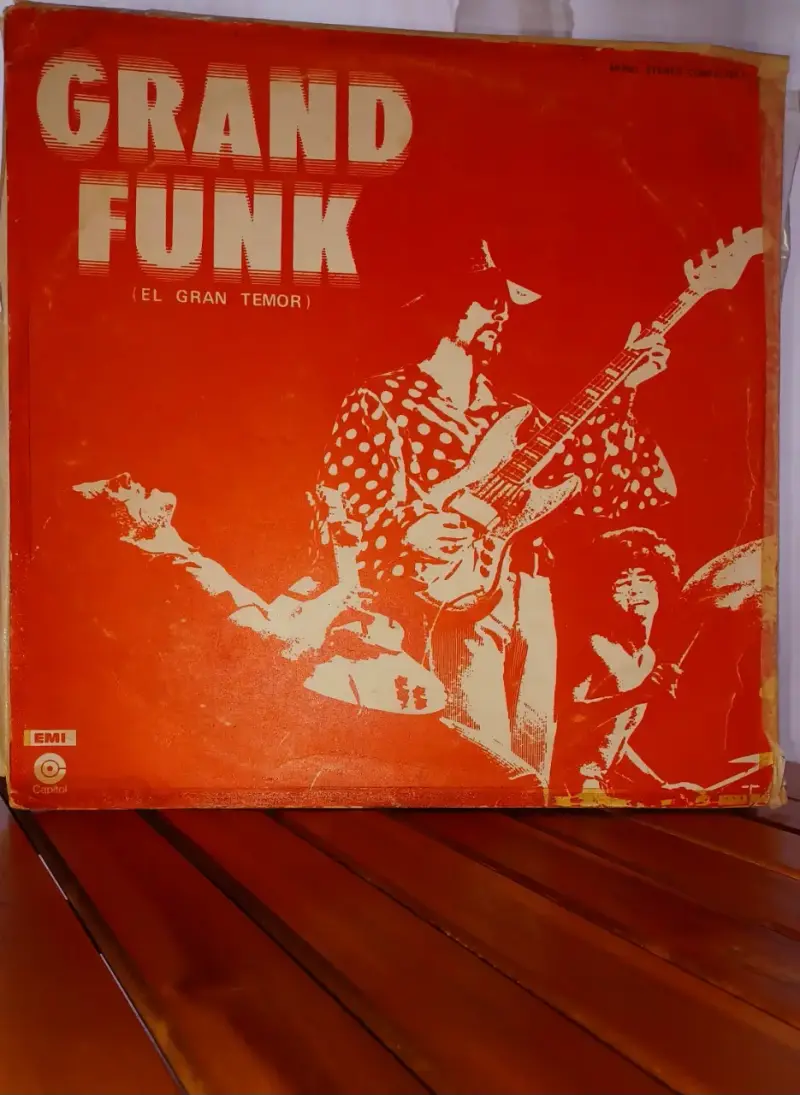 Vinilo Grand Funk El Gran Temor EMI - 1