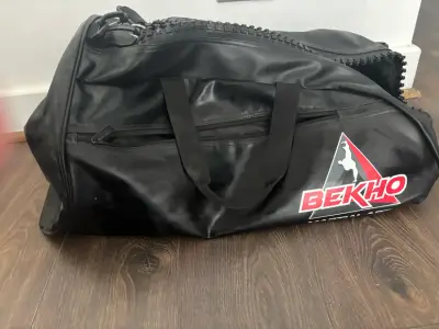 Bolso deportivo Bekho negro grande - miniatura 1