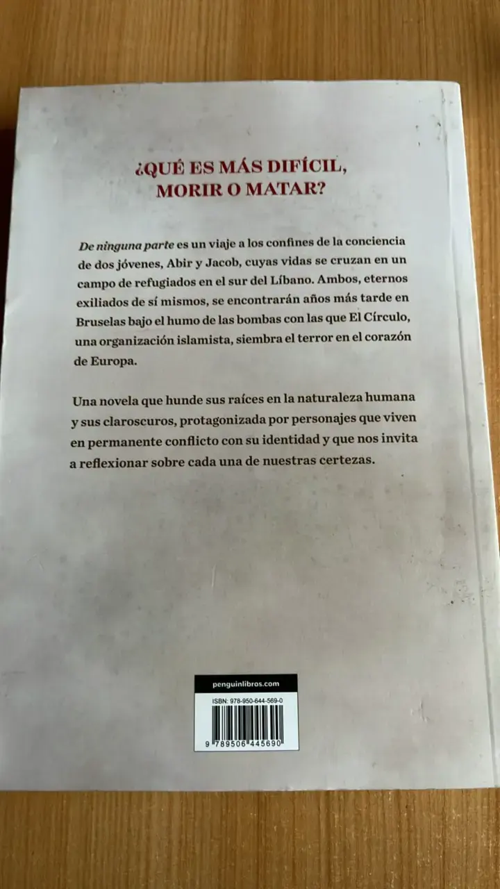 Libro 'De Ninguna Parte' de Julia Navarro - 2