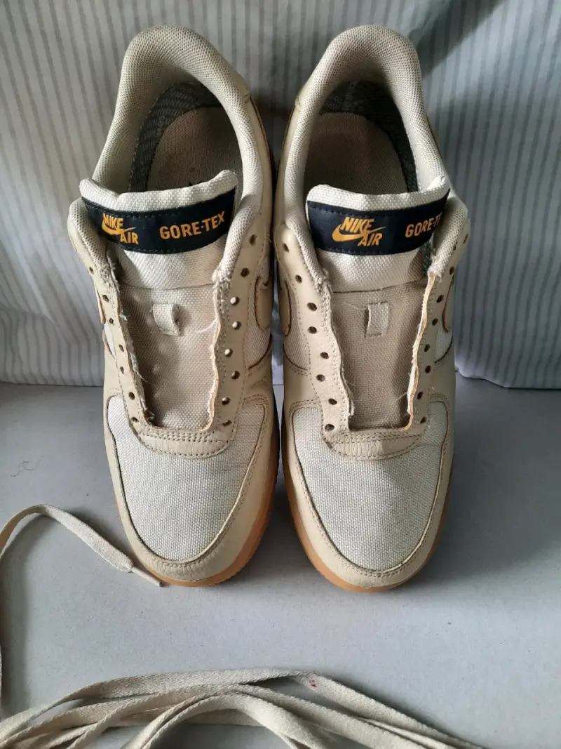 Zapatillas Nike Air Force 1 Gore-Tex beige - 5