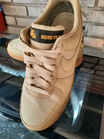 Zapatillas Nike Air Force 1 Gore-Tex beige - miniatura 6