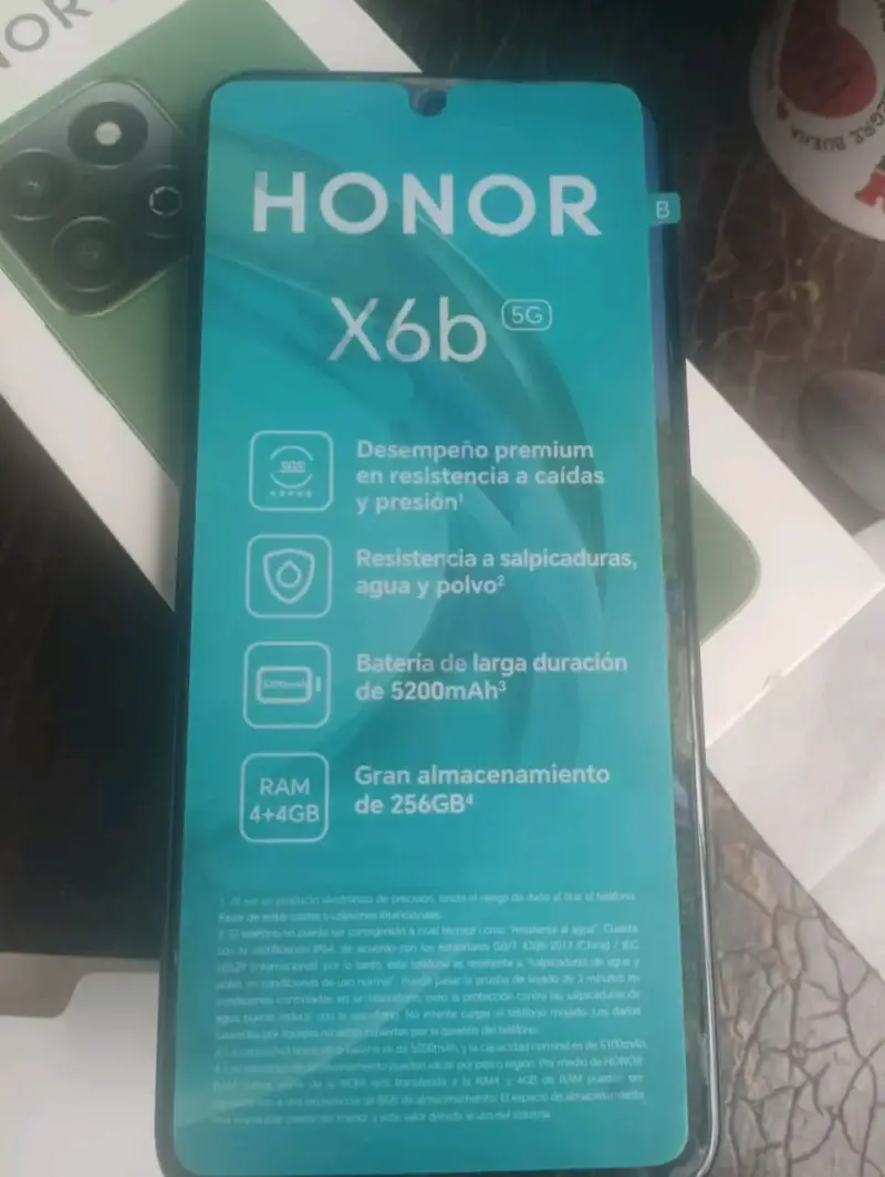 Smartphone Honor X6b 5G con gran almacenamiento - 1