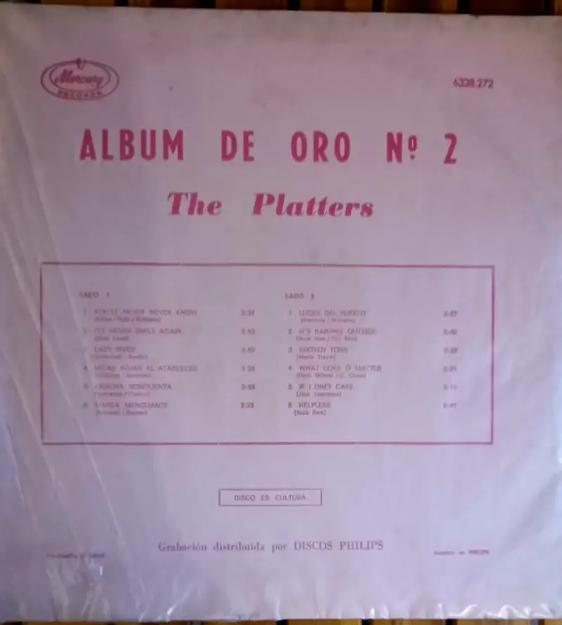 Vinilo The Platters Encore Of Golden Hits Nº2 - 3