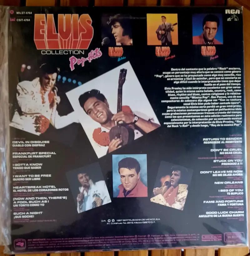 Vinilo Elvis Collection Pop Hits - 2