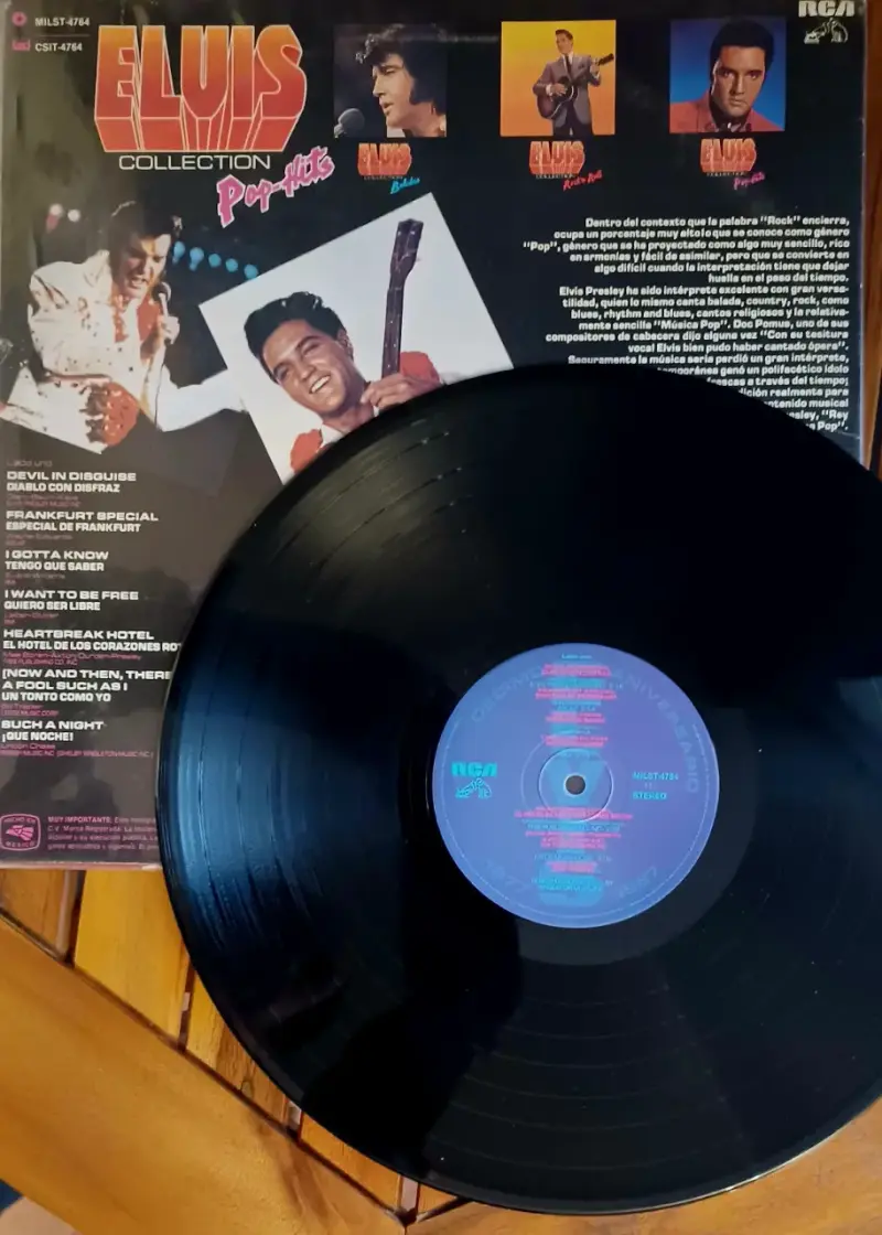 Vinilo Elvis Collection Pop Hits - 3