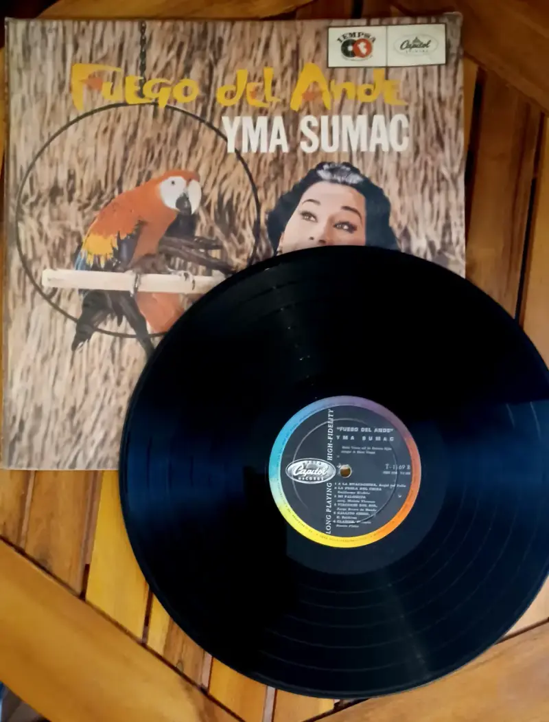 Vinilo Fuego del Ande de Yma Sumac - 2