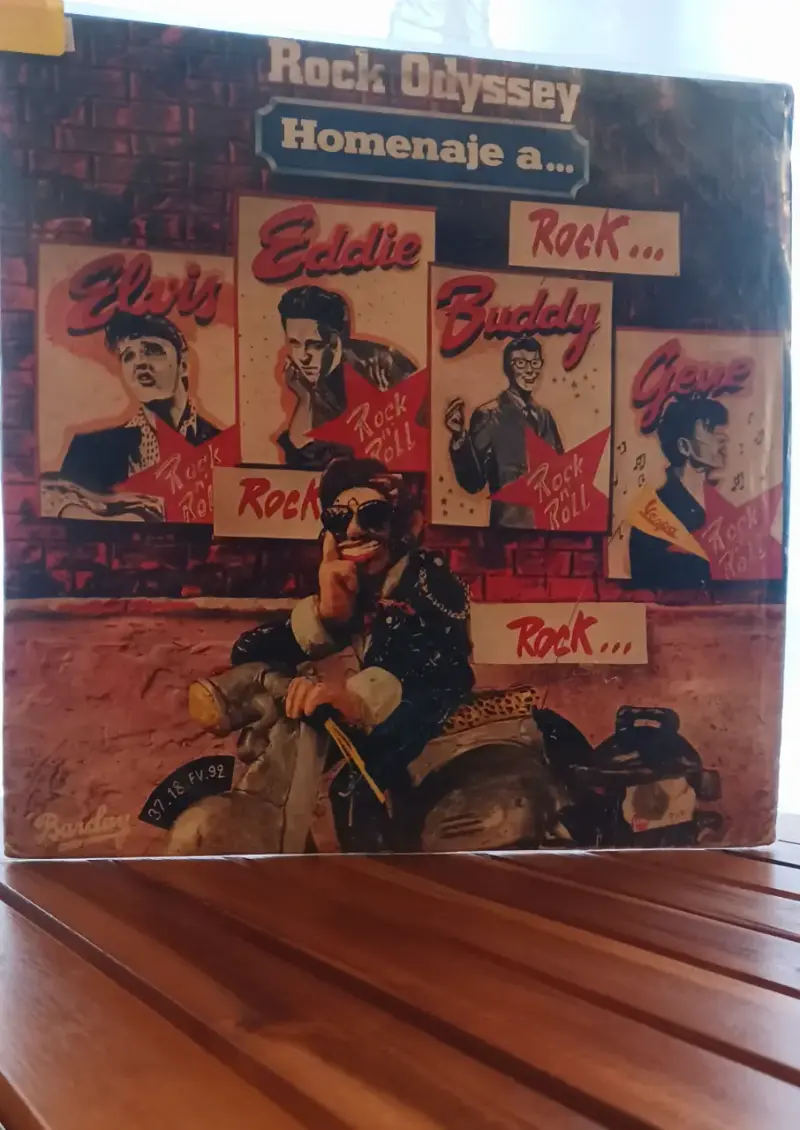 Vinilo Rock Odyssey Homenaje a Elvis, Eddie, Buddy y Gene - 1