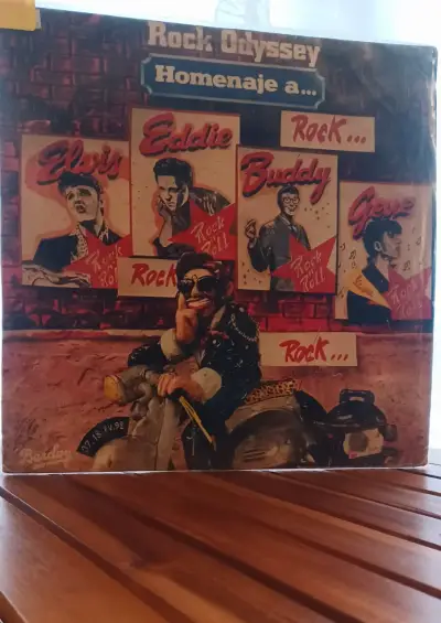Vinilo Rock Odyssey Homenaje a Elvis, Eddie, Buddy y Gene - miniatura 1