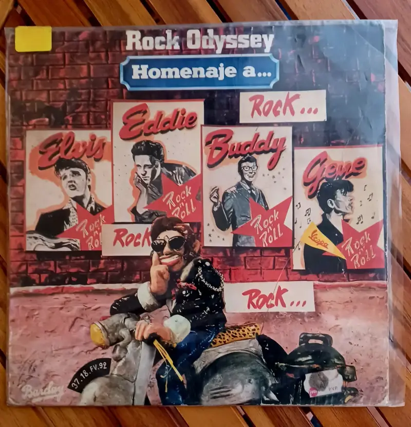 Vinilo Rock Odyssey Homenaje a Elvis, Eddie, Buddy y Gene - 3