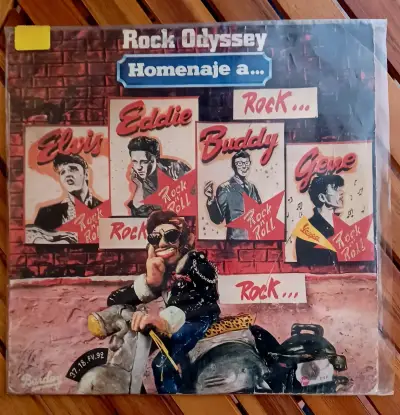 Vinilo Rock Odyssey Homenaje a Elvis, Eddie, Buddy y Gene - miniatura 3