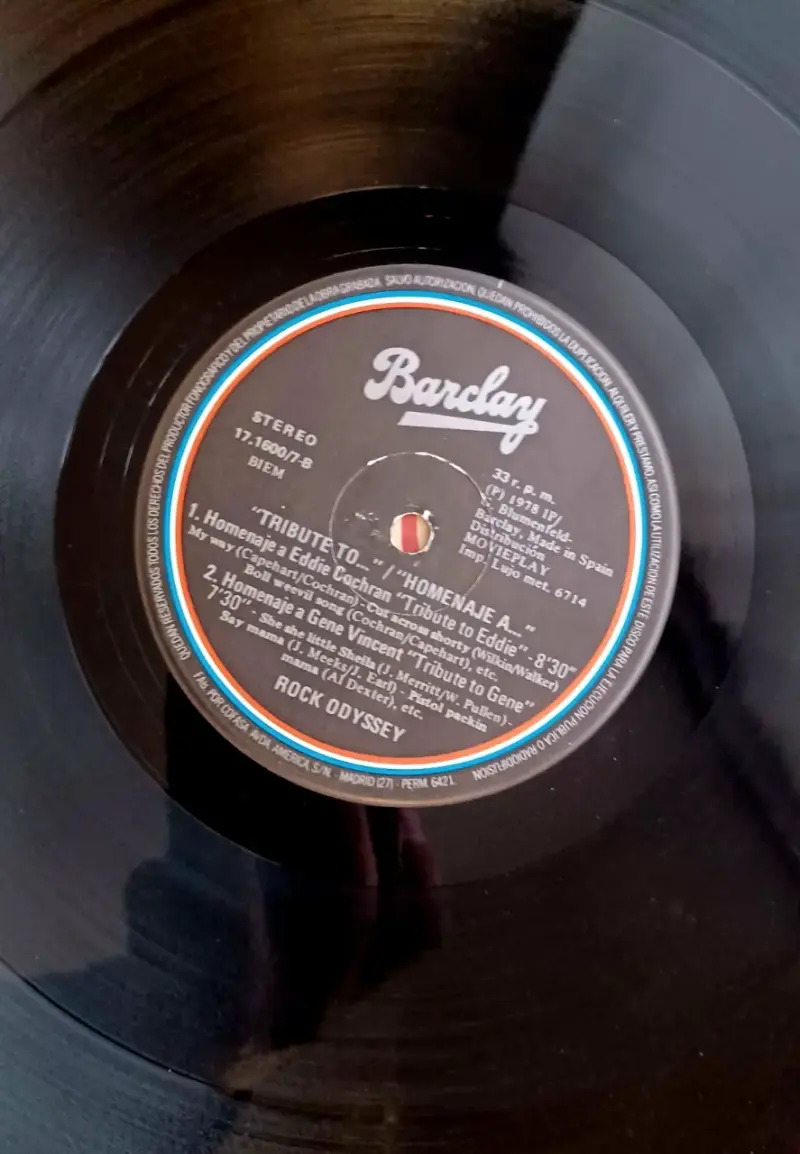 Vinilo Rock Odyssey Homenaje a Elvis, Eddie, Buddy y Gene - 4