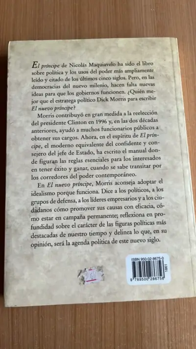 Libro El Nuevo Príncipe de Dick Morris - miniatura 2