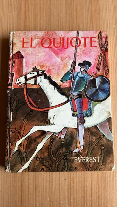 Libro El Quijote edición Everest - miniatura 1