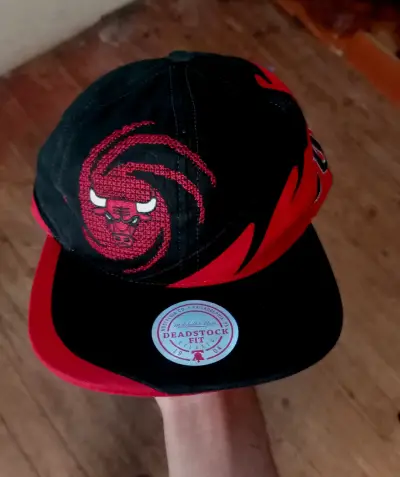 Gorra Oficial Chicago Bulls NBA | Mitchell & Ness - miniatura 1