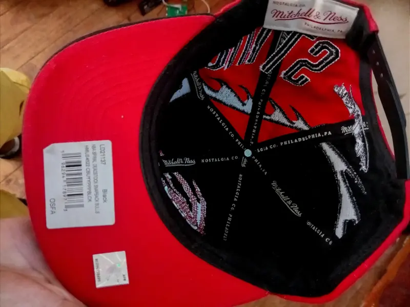 Gorra Oficial Chicago Bulls NBA | Mitchell & Ness - 3