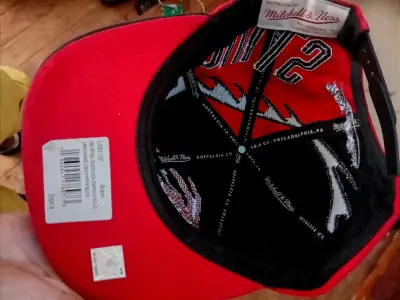 Gorra Oficial Chicago Bulls NBA | Mitchell & Ness - miniatura 3