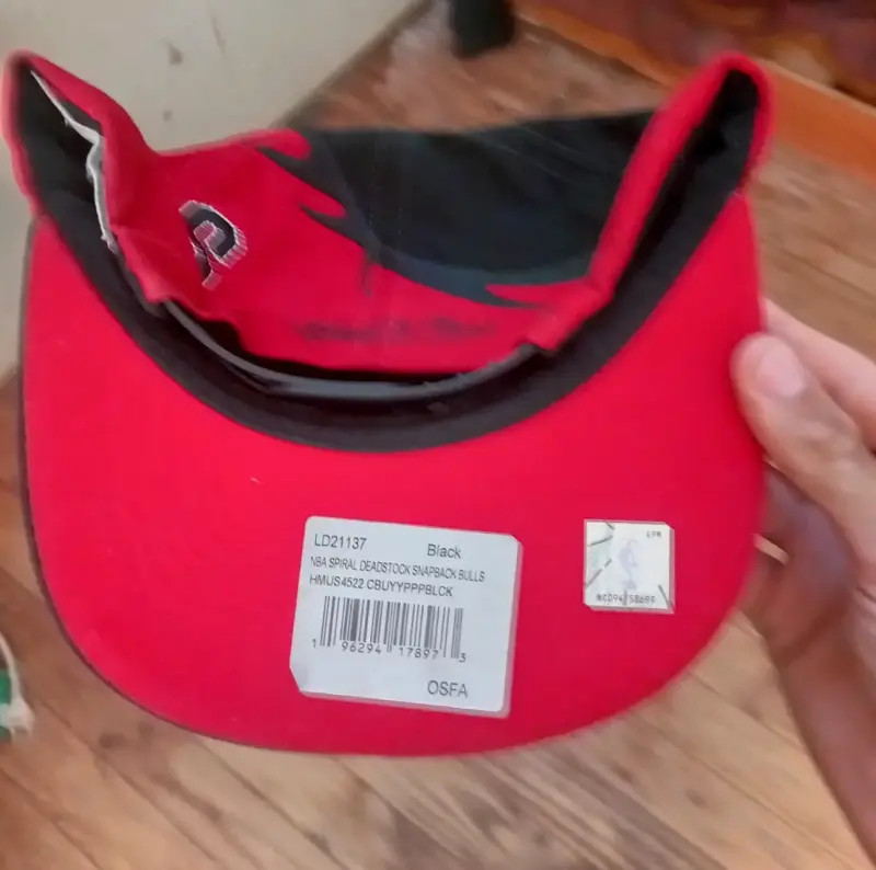 Gorra Oficial Chicago Bulls NBA | Mitchell & Ness - 4